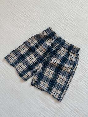 Vintage plaid shorts